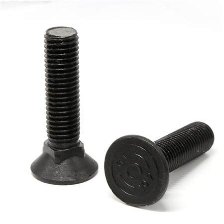 Производство прямые продажи Болт с шестигранной головкой из высокопрочной черной оксидной стали.